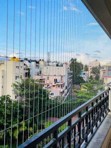 Invisible Grill for Balcony